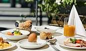 Frühstück Tisch Terasse 1