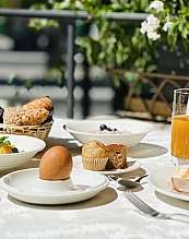 Frühstück Tisch Terasse 1