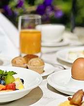 Frühstück Tisch Terasse 3
