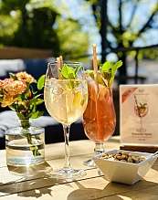 Rhabarber Cocktails