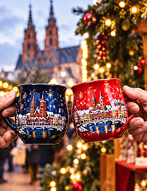 Glühweintasse Basler Weihnachtsmarkt