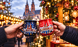 Mulled wine mug from the Basel Christmas market